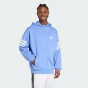 Кофта Adidas M FI 3S FZ, фото 3 - інтернет магазин MEGASPORT