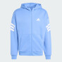 Кофта Adidas M FI 3S FZ, фото 6 - інтернет магазин MEGASPORT