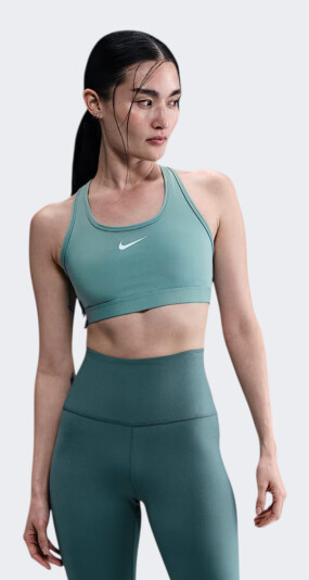 Топ Nike W NK SWSH MED SPT BRA - 174979, фото 1 - інтернет-магазин MEGASPORT
