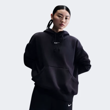 Кофта Nike W NSW PHNX FLC OS PO HOODIE - 160404, фото 1 - інтернет-магазин MEGASPORT
