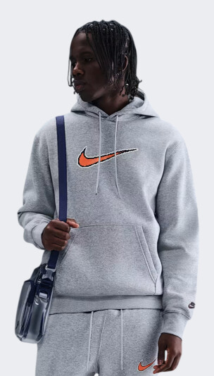 Кофта Nike M NK CLUB BB HDY NEO VARSITY - 174997, фото 1 - интернет-магазин MEGASPORT