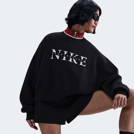 Кофта Nike W NSW PHNX FLC CREW GLS - 175007, фото 4 - інтернет-магазин MEGASPORT