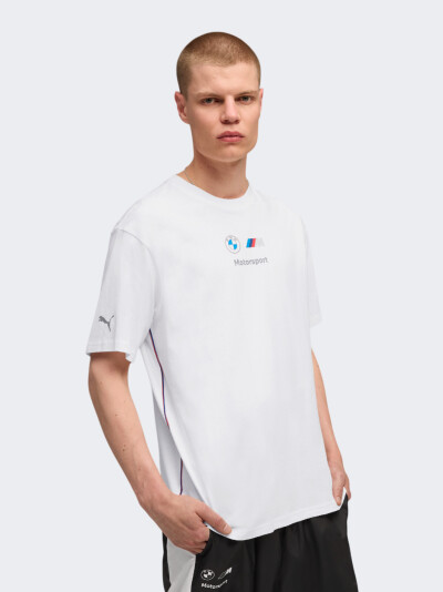 Футболка Puma BMW MMS ESS+ Logo Tee II - 175061, фото 1 - інтернет-магазин MEGASPORT