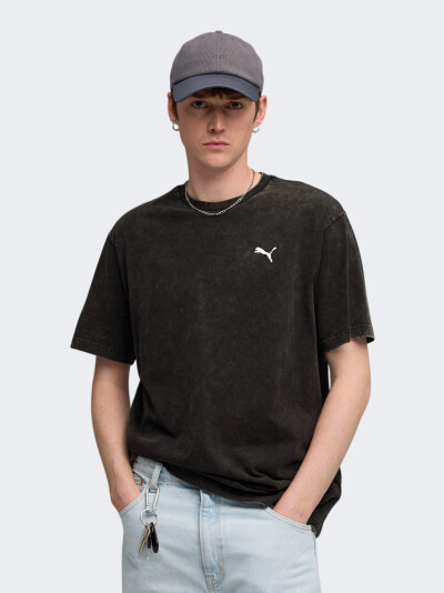 Футболка Puma ESS ELEVATED Relaxed Wash Tee - 175077, фото 1 - інтернет-магазин MEGASPORT