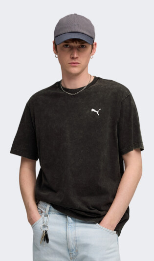Футболка Puma ESS ELEVATED Relaxed Wash Tee - 175077, фото 1 - інтернет-магазин MEGASPORT