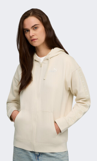 Кофта Puma ESS TAPE Relaxed Full-Zip Hoodie FL - 175078, фото 1 - інтернет-магазин MEGASPORT