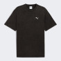 Футболка Puma ESS ELEVATED Relaxed Wash Tee, фото 4 - інтернет магазин MEGASPORT