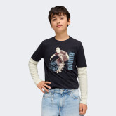 дитячий MID90s Layered Longsleeve B - 175083, фото 1 - інтернет-магазин MEGASPORT
