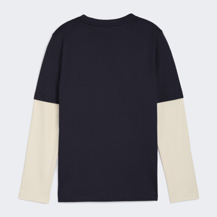 Лонгслів Puma дитячий MID90s Layered Longsleeve B - 175083, фото 5 - інтернет-магазин MEGASPORT