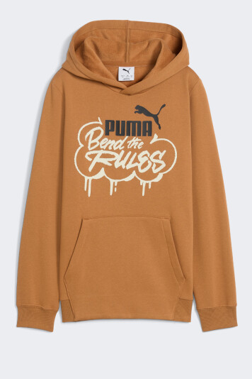 Кофта Puma детская MID90s Hoodie FL B - 175084, фото 1 - интернет-магазин MEGASPORT