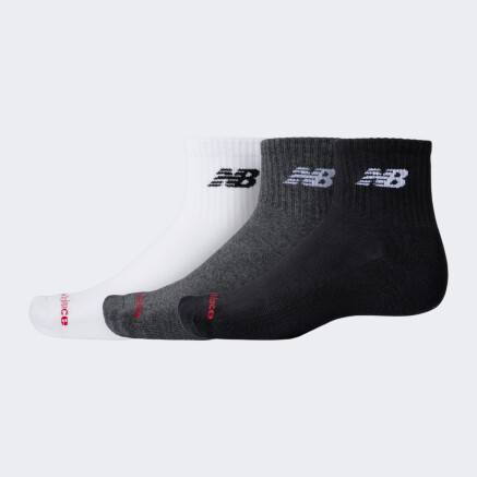 Шкарпетки New Balance Everyday Ankle 3 Pairs - 175096, фото 1 - інтернет-магазин MEGASPORT
