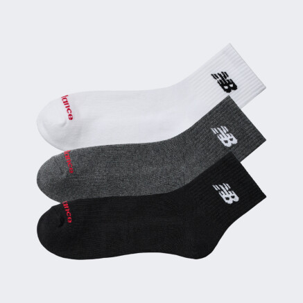 Шкарпетки New Balance Everyday Ankle 3 Pairs - 175096, фото 2 - інтернет-магазин MEGASPORT