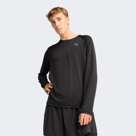 Лонгслів Puma M RUN VELOCITY LONG SLEEVE (POLY) - 175144, фото 1 - інтернет-магазин MEGASPORT