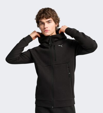 Кофта Puma PUMATECH Full-Zip Hoodie DK - 175147, фото 1 - інтернет-магазин MEGASPORT