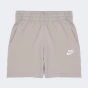 Шорти Nike дитячі K NSW CLUB KNIT SHORT 6IN LBR, фото 1 - інтернет магазин MEGASPORT