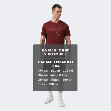Футболка Puma M TAD ESSENTIAL HEATHER CAT TEE (CF large cat) - 174537, фото 6 - інтернет-магазин MEGASPORT