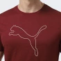 Футболка Puma M TAD ESSENTIAL HEATHER CAT TEE (CF large cat), фото 4 - інтернет магазин MEGASPORT