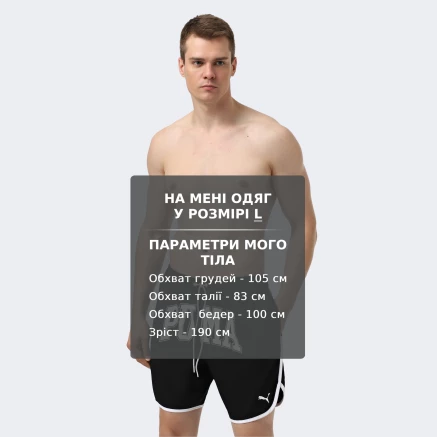 Шорти Puma SWIM MEN TRACK MID SHORTS 1P - 173744, фото 4 - інтернет-магазин MEGASPORT