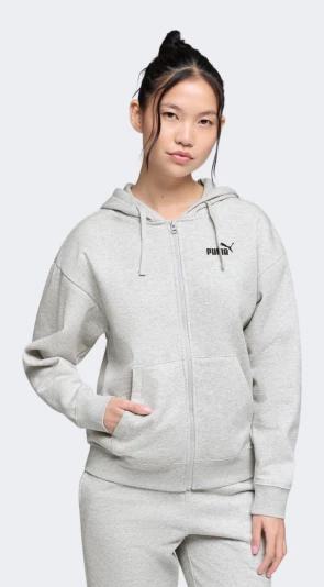 Кофта Puma ESS Small No. 1 Logo Comfort Full-Zip Hoodie FL - 175155, фото 1 - інтернет-магазин MEGASPORT