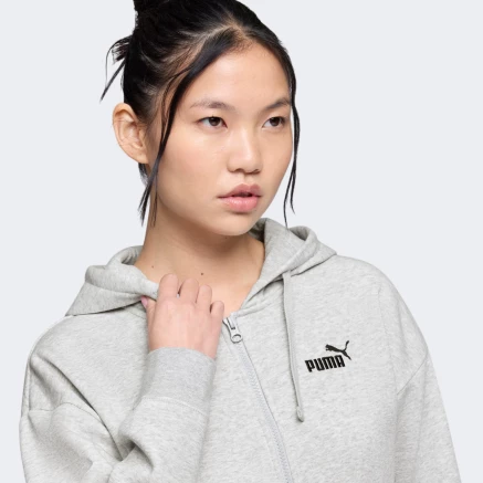 Кофта Puma ESS Small No. 1 Logo Comfort Full-Zip Hoodie FL - 175155, фото 3 - інтернет-магазин MEGASPORT