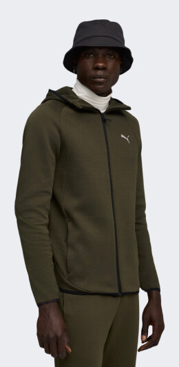 Кофта Puma EVOSTRIPE FZ Hoodie DK - 175172, фото 1 - інтернет-магазин MEGASPORT