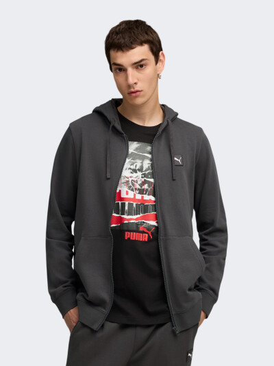 Кофта Puma ESS ELEVATED FZ Hoodie FL - 175175, фото 1 - інтернет-магазин MEGASPORT