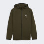 Кофта Puma EVOSTRIPE FZ Hoodie DK, фото 4 - інтернет магазин MEGASPORT