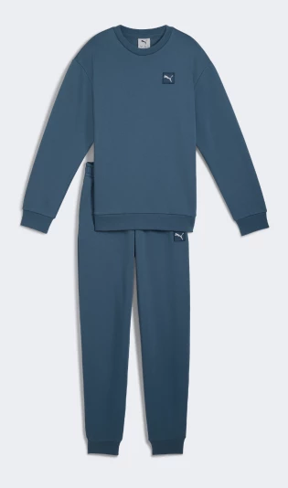 Спортивний костюм хлопчикам Puma ESS ELEVATED Relaxed Crew Sweat Suit FL B - 175185, фото 1 - інтернет-магазин MEGASPORT
