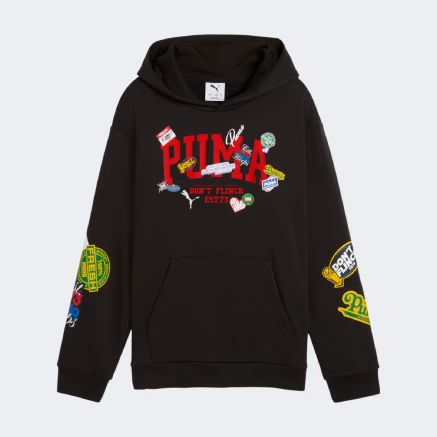 Кофта Puma BASKETBALL HOOPERHOTLINE Hoodie FL B - 175182, фото 4 - інтернет-магазин MEGASPORT