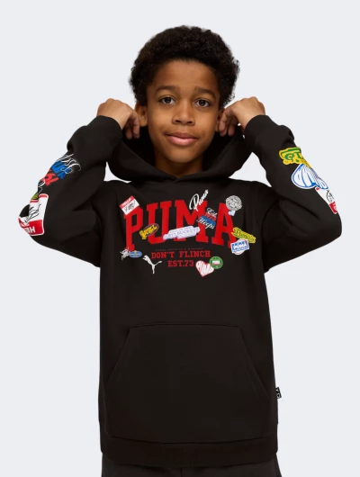 Кофта хлопчикам Puma BASKETBALL HOOPERHOTLINE Hoodie FL B - 175182, фото 1 - інтернет-магазин MEGASPORT