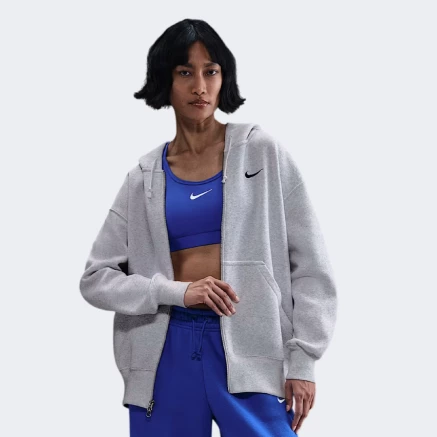 Кофта Nike W NSW PHNX FLC FZ OS HOODIE - 175197, фото 1 - інтернет-магазин MEGASPORT
