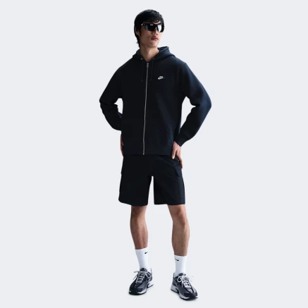 Кофта Nike M NK CLUB BB FZ HOODIE - 175199, фото 3 - інтернет-магазин MEGASPORT