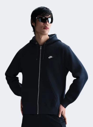 Кофта Nike M NK CLUB BB FZ HOODIE - 175199, фото 1 - інтернет-магазин MEGASPORT