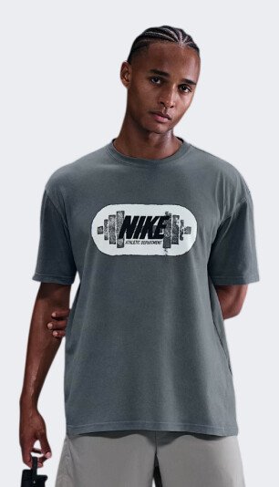 Футболка Nike M NK TEE M90 GYM HERITAGE - 175222, фото 1 - інтернет-магазин MEGASPORT