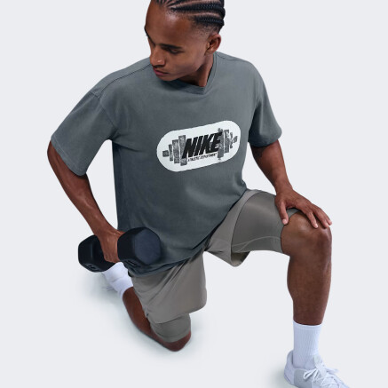 Футболка Nike M NK TEE M90 GYM HERITAGE - 175222, фото 4 - інтернет-магазин MEGASPORT