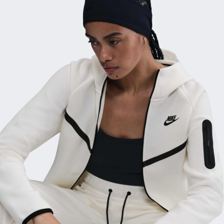 Кофта Nike W NSW TCH FLC WR FZ HDY 2 - 175223, фото 4 - інтернет-магазин MEGASPORT