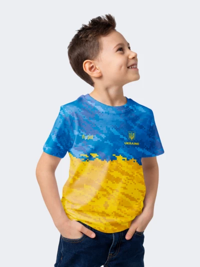 Футболка Тризуб Pixel Tee Jr - 175111, фото 1 - інтернет-магазин MEGASPORT