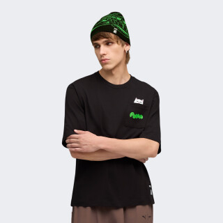 Футболка Puma X RIPNDIP Relaxed Pocket Tee | Цвет: черный | купить Футболка Puma X RIPNDIP Relaxed Pocket Tee | Цвет: черный | купить