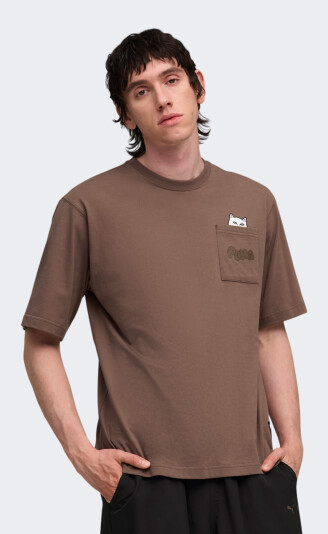 Футболка Puma X RIPNDIP Relaxed Pocket Tee - 175303, фото 1 - інтернет-магазин MEGASPORT