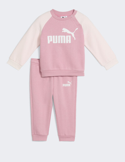 Спортивний костюм дитячий Puma MINICATS ESS Raglan Crew Set FL INF - 175307, фото 1 - інтернет-магазин MEGASPORT