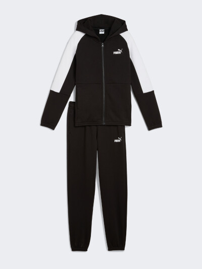 Спортивний костюм Puma ESS BLOCK Hooded Full-Zip Sweat Suit FL B - 175325, фото 1 - інтернет-магазин MEGASPORT
