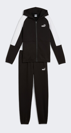 Спортивний костюм хлопчикам Puma ESS BLOCK Hooded Full-Zip Sweat Suit FL B - 175325, фото 1 - інтернет-магазин MEGASPORT