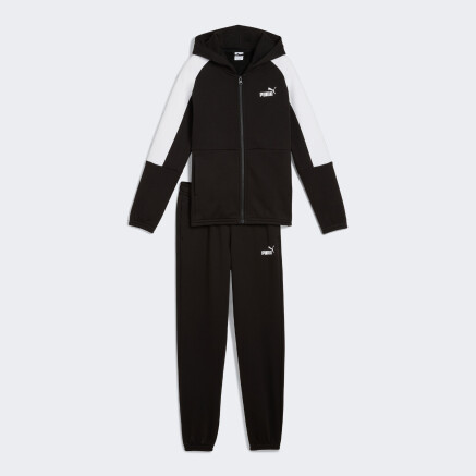 Спортивний костюм Puma ESS BLOCK Hooded Full-Zip Sweat Suit FL B - 175325, фото 1 - інтернет-магазин MEGASPORT