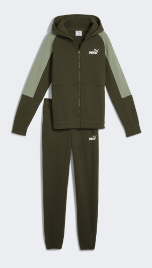 Спортивний костюм хлопчикам Puma ESS BLOCK Hooded Full-Zip Sweat Suit FL B - 175326, фото 1 - інтернет-магазин MEGASPORT