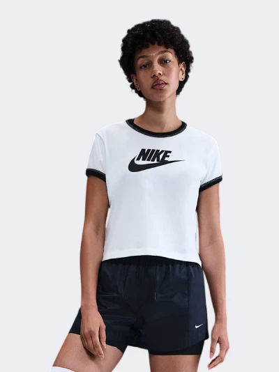 Футболка Nike W NSW SS RINGER TEE VNTG RUN - 174716, фото 1 - інтернет-магазин MEGASPORT