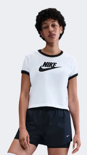 Футболка Nike W NSW SS RINGER TEE VNTG RUN - 174716, фото 1 - інтернет-магазин MEGASPORT