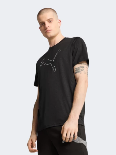 Футболка Puma M TAD ESSENTIAL HEATHER CAT TEE (CF large cat) - 171285, фото 1 - інтернет-магазин MEGASPORT