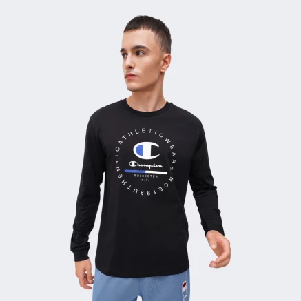 Лонгслів Champion long sleeve crewneck t-shirt - 167425, фото 1 - інтернет-магазин MEGASPORT