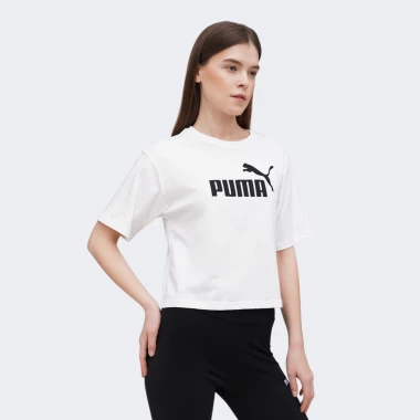 ESS Cropped No. 1 Logo Relaxed Tee