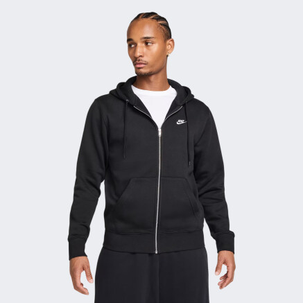 Кофта Nike M NK CLUB BB FZ HOODIE - 175358, фото 1 - інтернет-магазин MEGASPORT